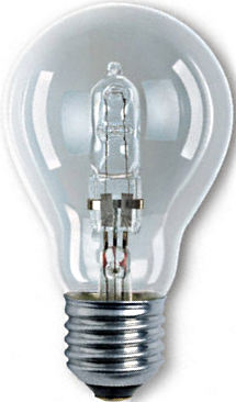 halogen light bulb
